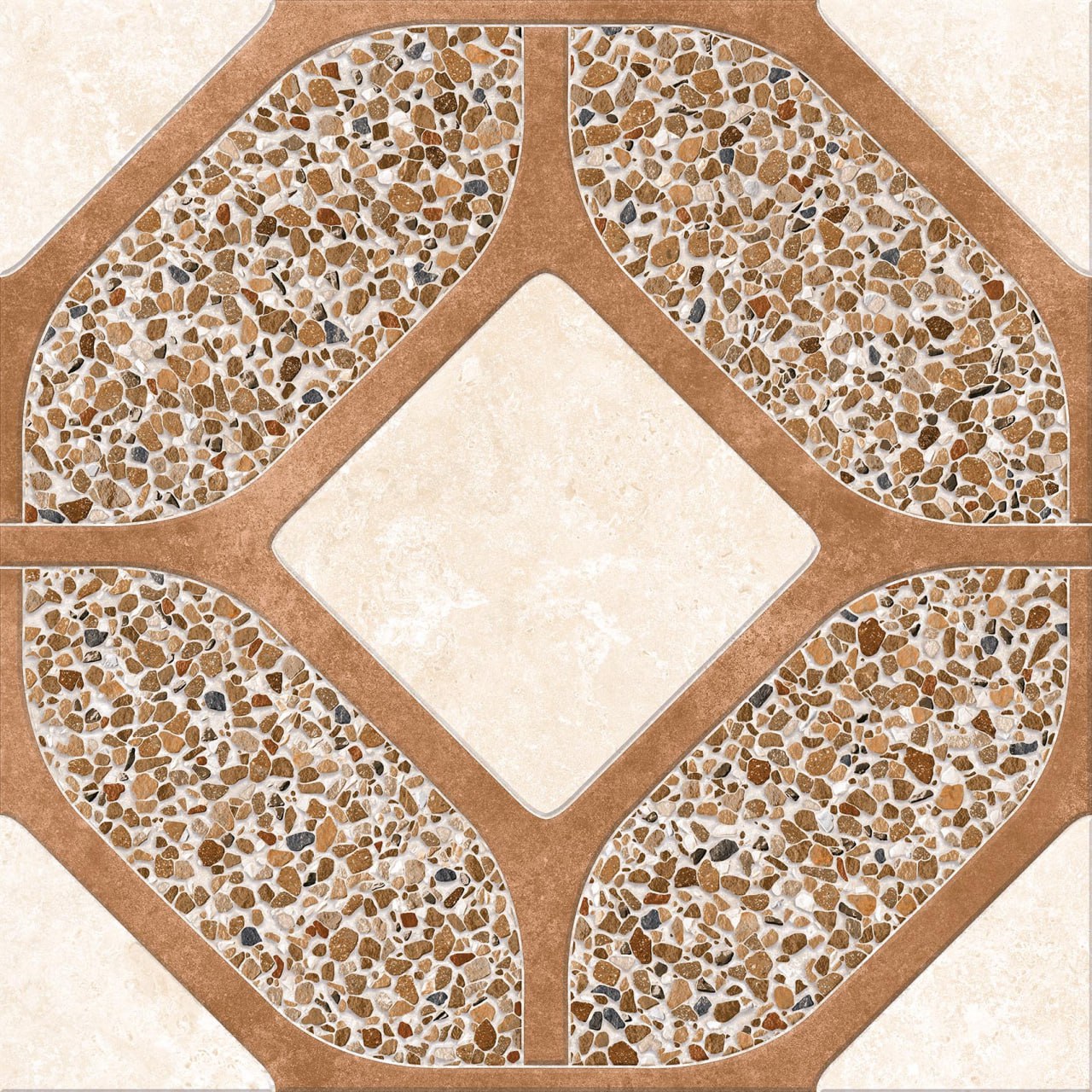 سیتارا قهوه ایی  روشن 60*60